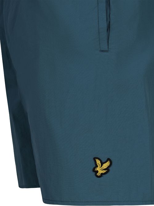 Kąpielówki Lyle & Scott Plain w kolorze petrol Product / Detail
