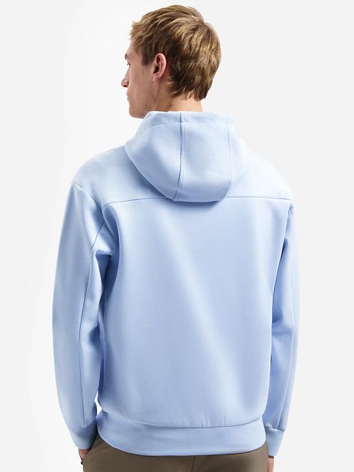 Kardigan No Excess Interlock w kolorze błękitnym Model / Achterkant