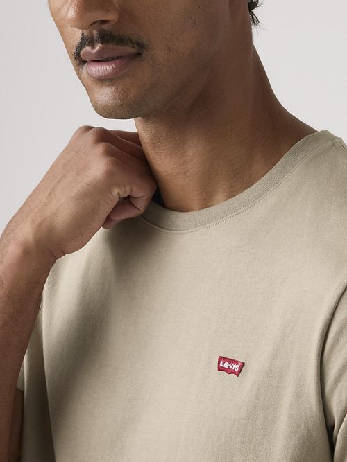 Levi's T-shirt Original Vintage Kaki Model / Detail