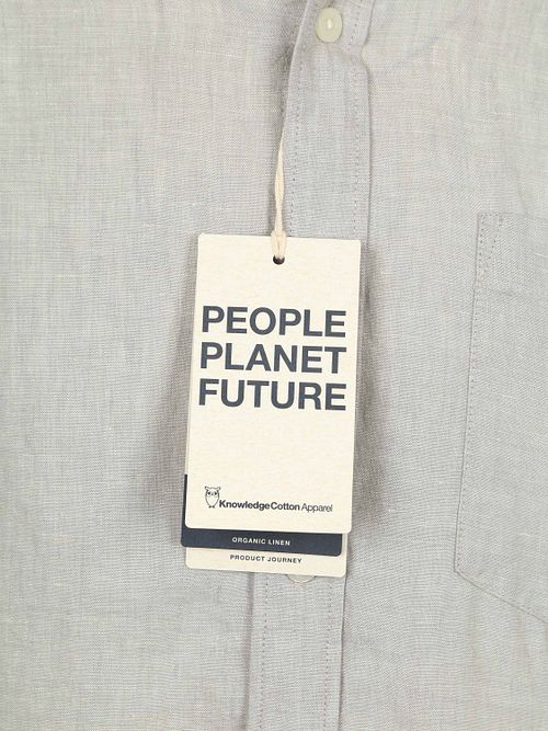 Knowledge Cotton Apparel Shirt Grau Product / Detail