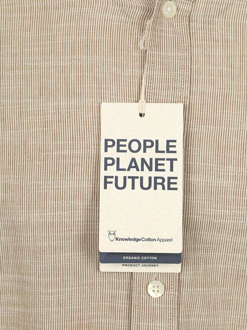 Knowledge Cotton Apparel Skjorta Grönt Product / Detail