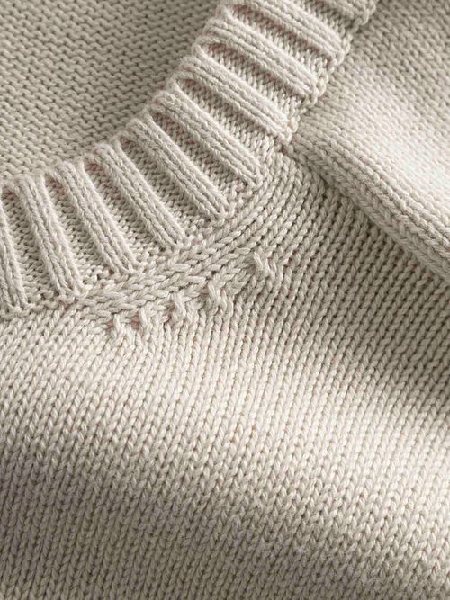 KnowledgeCotton Apparel Genser I Elfenben Product / Detail
