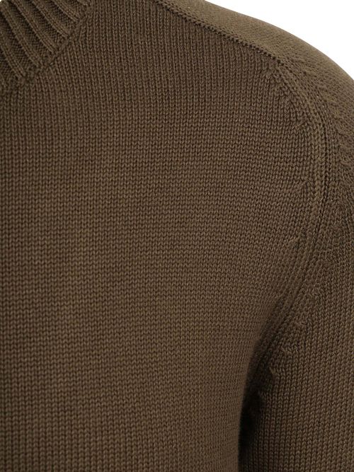 KnowledgeCotton Apparel Genser Oliven Product / Detail