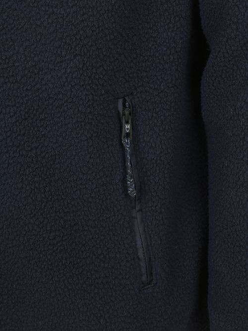 Knowledge Cotton Apparel Sweaterjacke Fleece Navy Product / Detail
