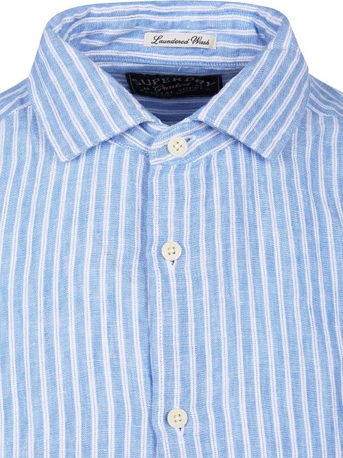 Koszula lniana Superdry Riviera Blue Stripe Product / Detail
