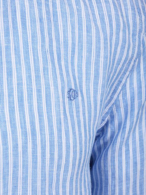Koszula lniana Superdry Riviera Blue Stripe Product / Detail