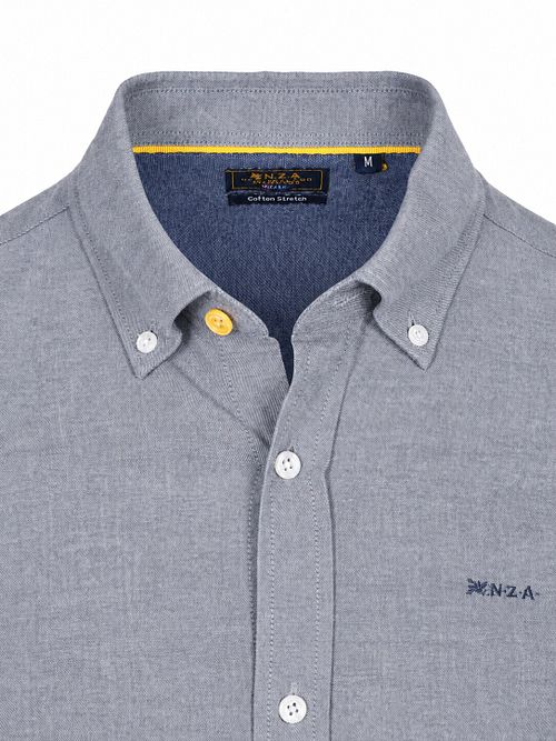 Koszula NZA Barn Twill z kołnierzykiem button-down w kolorze granatowym Product / Detail