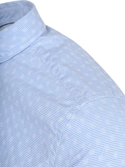 Koszula NZA Tuki ze wzorem żakardowym w kolorze niebieskim Product / Detail