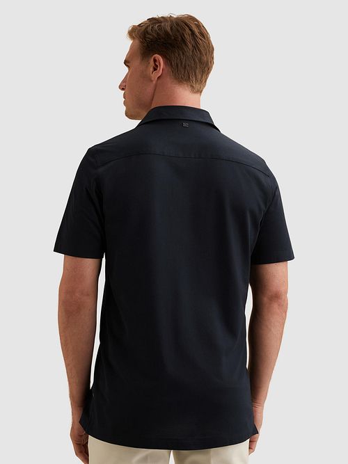 Koszula Vanguard Jersey z krótkim rękawem w kolorze granatowym Model / Achterkant