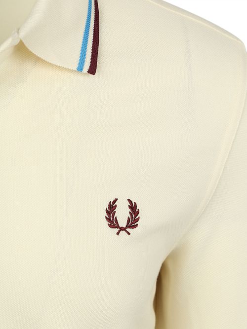 Koszulka polo Fred Perry z długim rękawem Z46, złamana biel Product / Detail