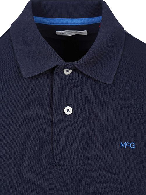 Koszulka polo McGregor z piki w kolorze granatowym Product / Detail