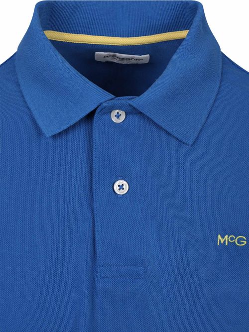 Koszulka polo McGregor z piki w kolorze kobaltowym Product / Detail