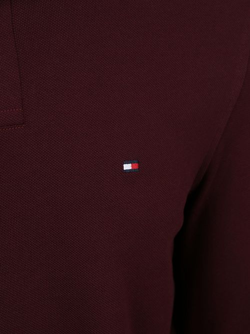 Koszulka polo Tommy Hilfiger z długim rękawem, bordowy Product / Detail