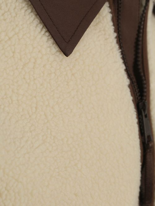 Kurtka Levi's Sherpa z polaru w kolorze ecru Product / Detail