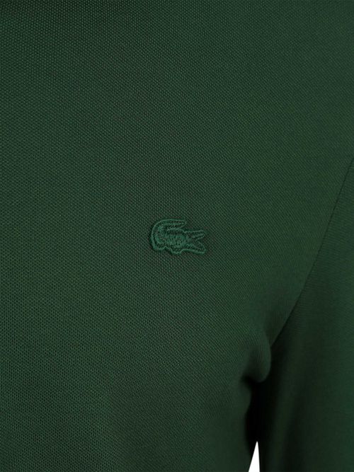 Lacoste Langarmet Poloskjorte Piqué Mørkegrønn Slim Fit Product / Detail