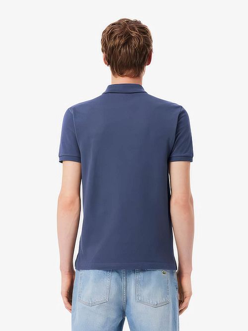 Lacoste Pikétröja Mörkblå Model / Achterkant