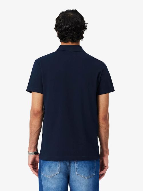 Lacoste Poloskjorte Breathable Navy Model / Achterkant