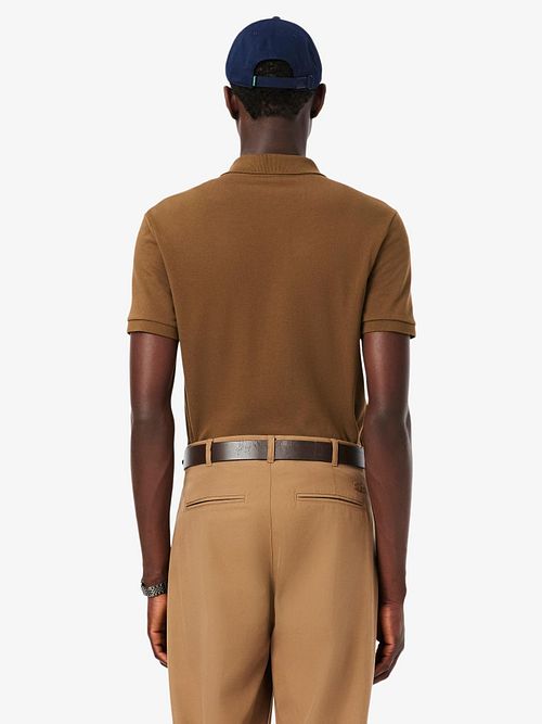 Lacoste Polo Brown Model / Achterkant