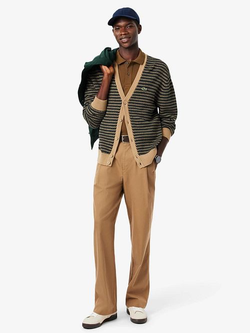 Lacoste Polo Brown Model / Voorkant