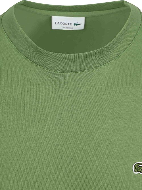Lacoste T-Shirt Groen Product / Detail