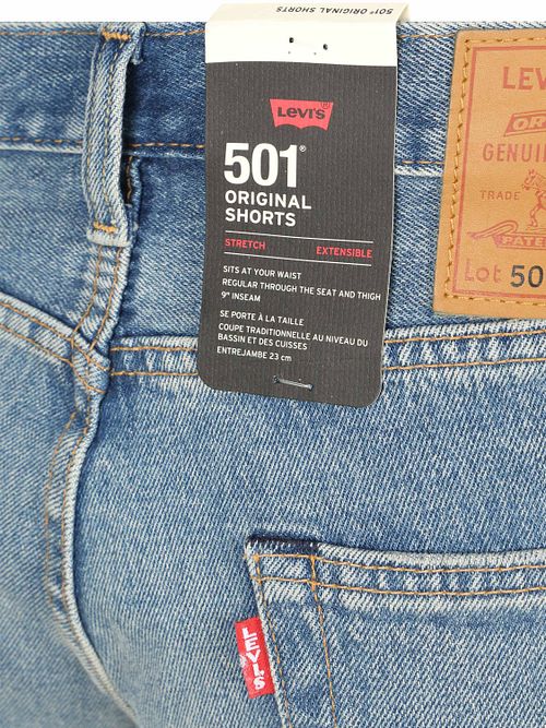 Levi’s 501 Denim Short Mid Blue Product / Detail