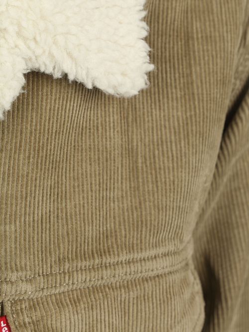 Levi's Sherpa Jakke Corduroy Beige Product / Detail