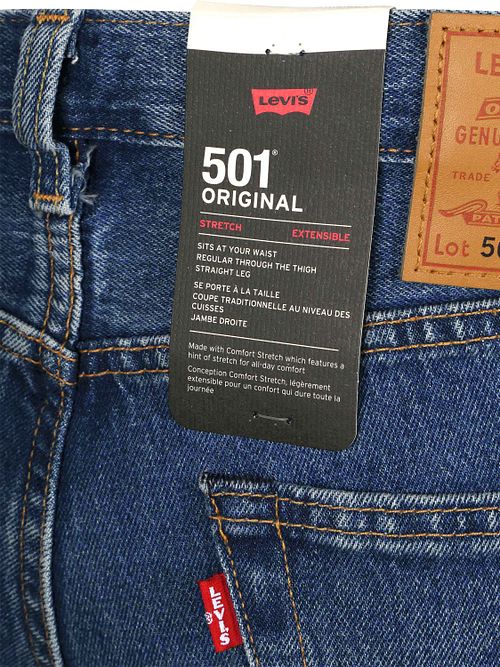 Levi's 501 Bukser i Mid Blå