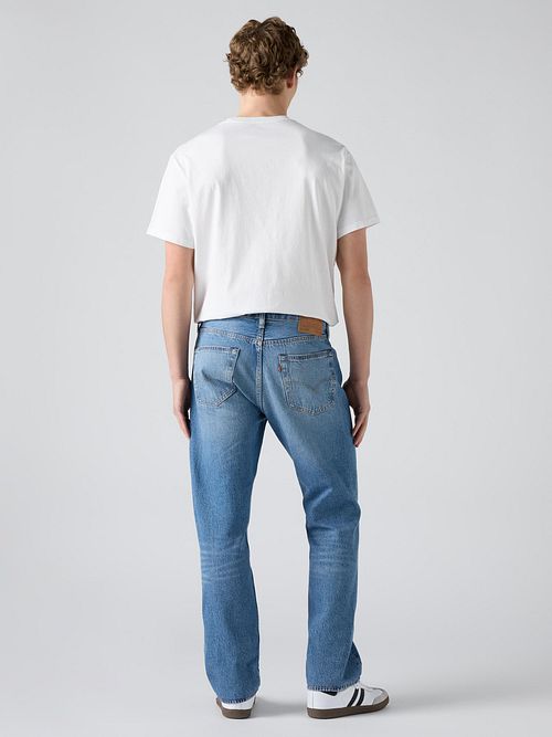 Levi's 501 Byxor Regular Fit Mörkblå Model / Achterkant