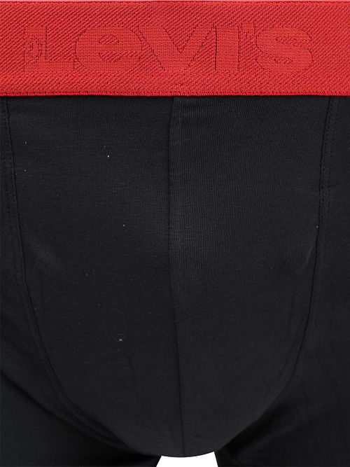 Bokserki Levi's Brief czarne z czerwoną gumą – zestaw 2 par Product / Detail