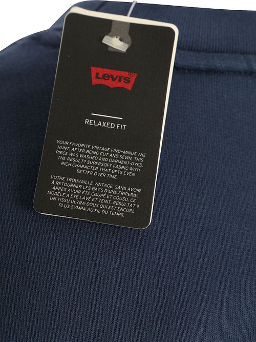 Levi's Genser Autentisk Logo Mørkeblå Product / Detail