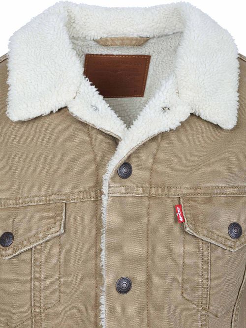 Levi's Sherpa Jas Camel Product / Detail