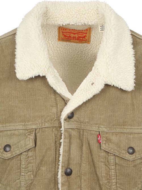 Levi's Sherpa Chaqueta Pana Beige Product / Detail