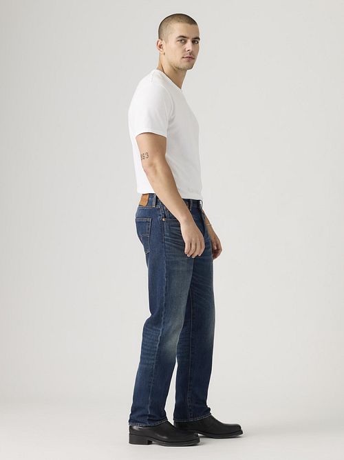 Levi’s 501 Jeans w kolorze indygo Model / Zijkant