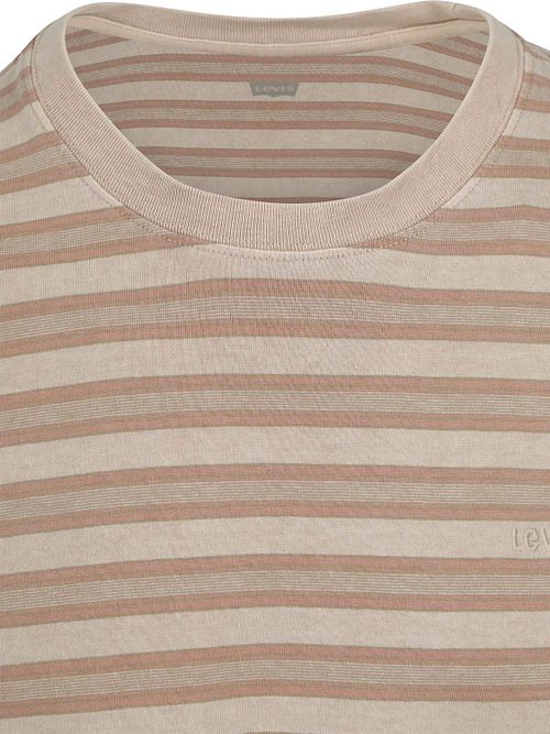 Levi's T-Shirt Streep Vintage Kaki Product / Detail