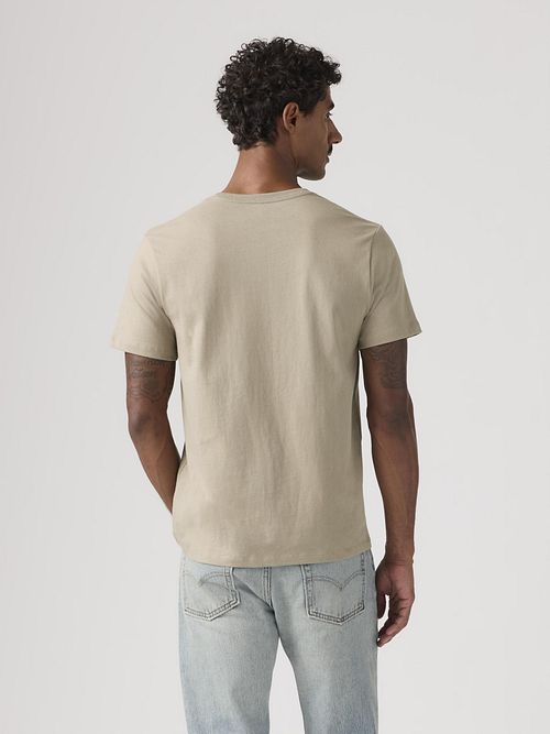Levi's T-shirt Original Vintage Kaki Model / Achterkant