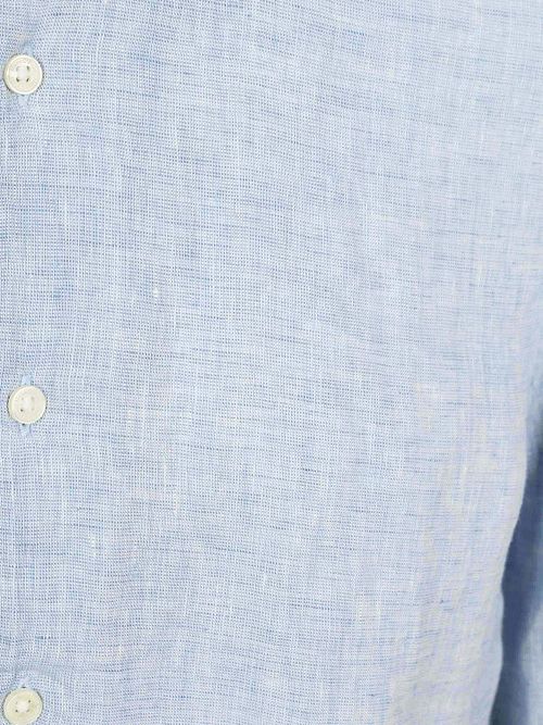Marc O'Polo Overhemd Linnen Lichtblauw Product / Detail