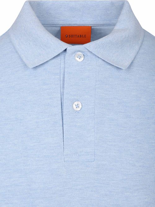 Suitable Poloshirt MEL Pique Sky Blue Product / Detail
