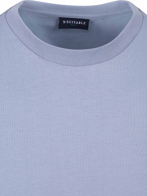 Suitable Respect T-shirt Tim Lichtblauw Product / Detail