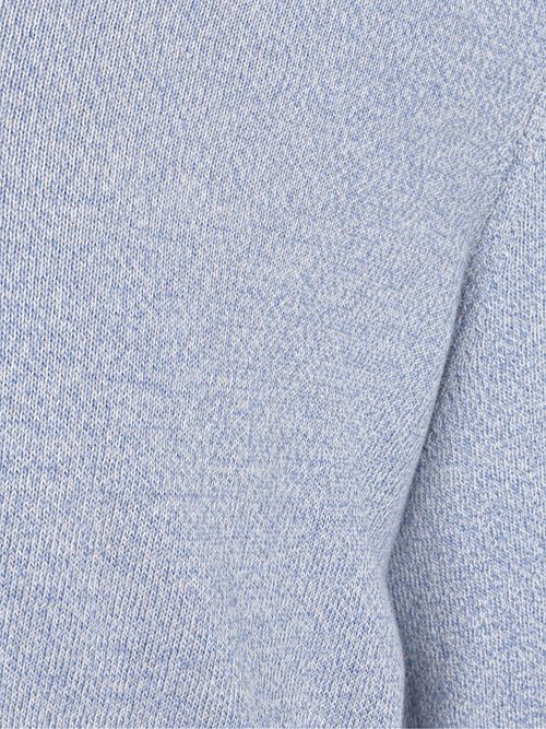 State of Art Cardigan Zip mouline mid blue