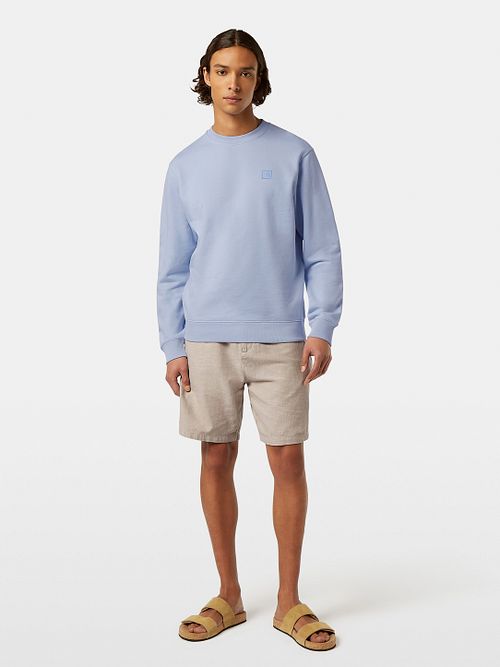 Scotch and Soda Sweater Core Light Blue Model / Voorkant