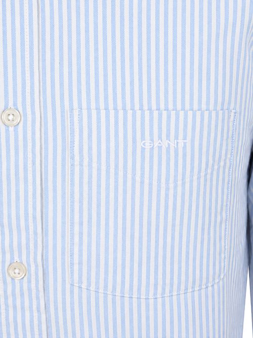 Gant Shirt Oxford Stripe Light blue