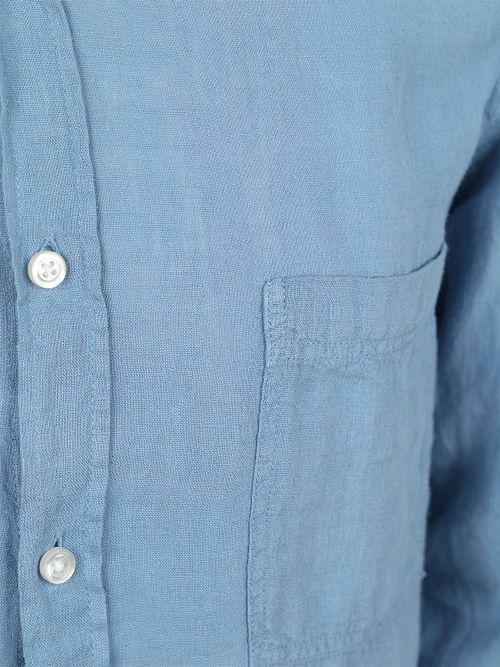 BOSS Relegant Shirt Linen Blue Product / Detail