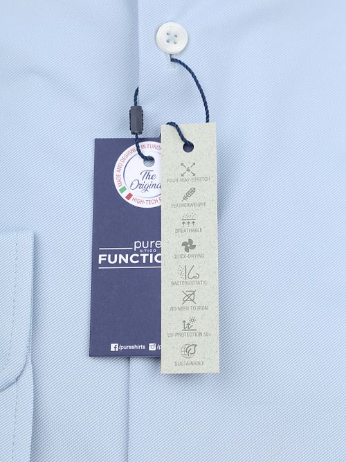 Pure The Functional Shirt Super Stretch Light Blue Product / Detail