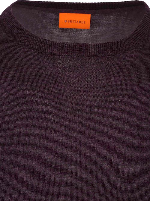 Suitable Merino Pullover Lilla Product / Detail