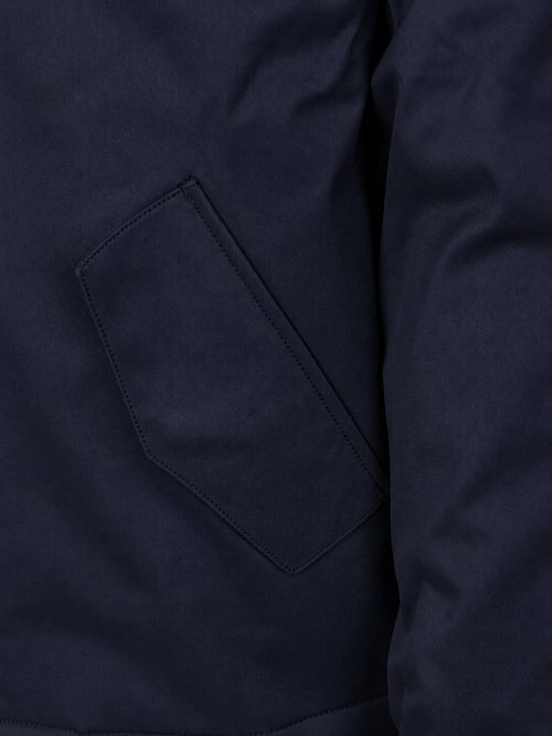 Lyle & Scott Jacket Hooded Navy