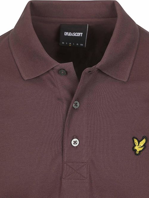 Lyle and Scott gładka koszulka Polo Espresso Product / Detail