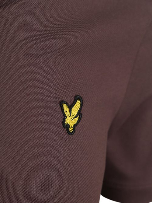 Lyle and Scott gładka koszulka Polo Espresso Product / Detail