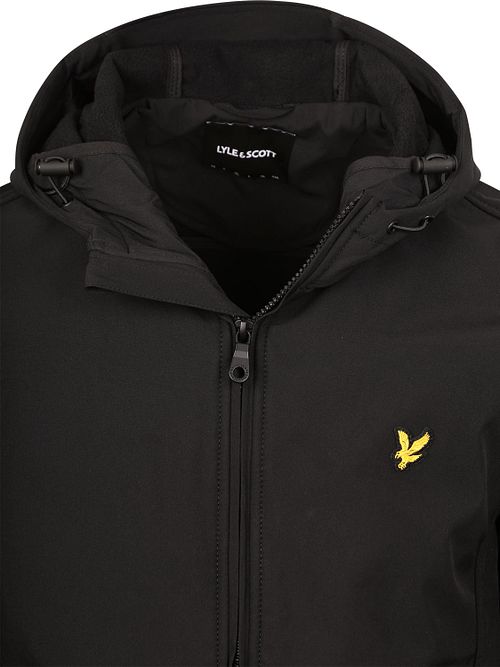 Lyle & Scott Jacket Softshell Fleece Black Product / Detail