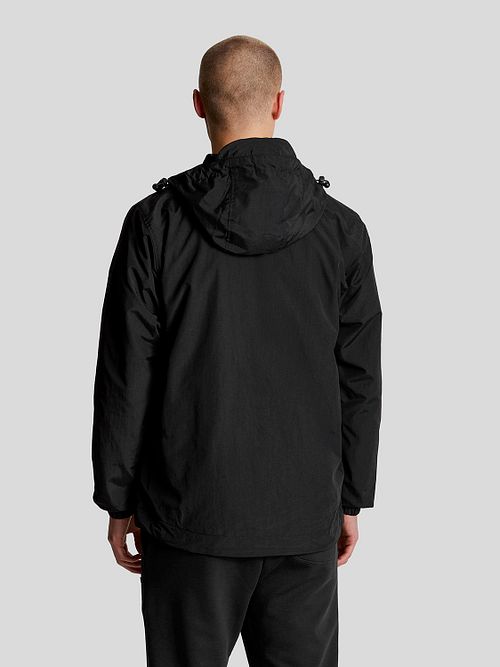 Lyle & Scott Jas Zwart Model / Achterkant