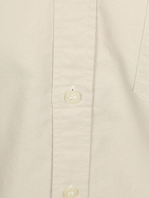 Lyle & Scott Shirt Plain Oxford Ecru Product / Detail